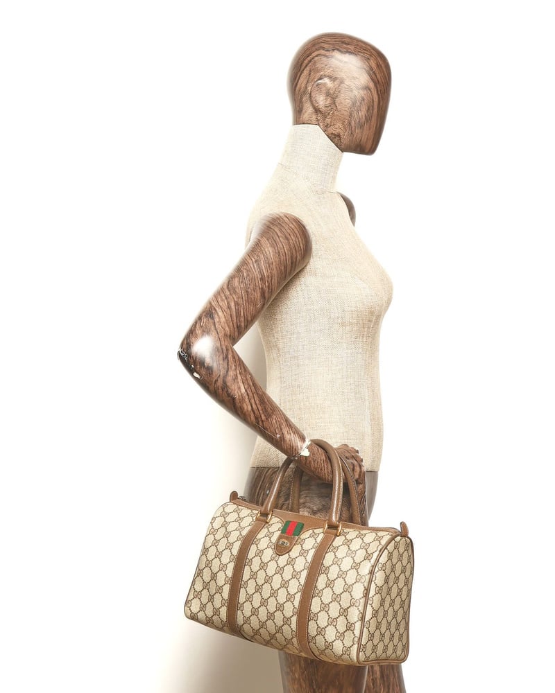 Gucci GG Supreme Boston Bag