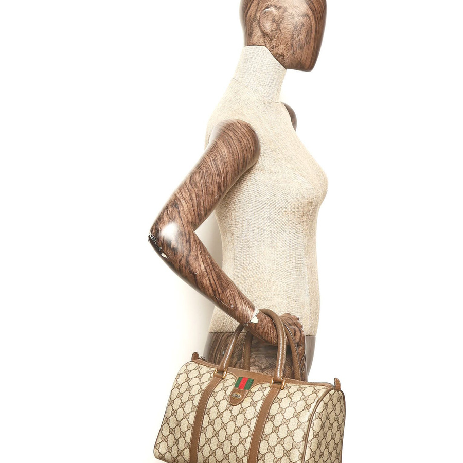 Gucci GG Supreme Boston Bag