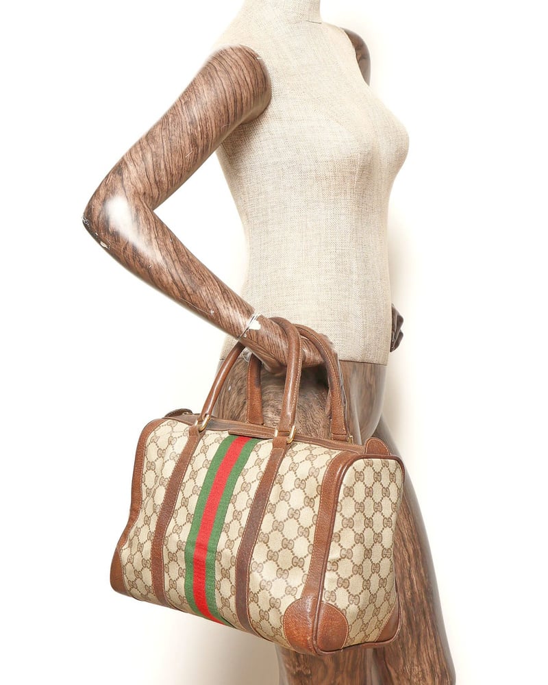 Gucci GG Supreme Boston Bag