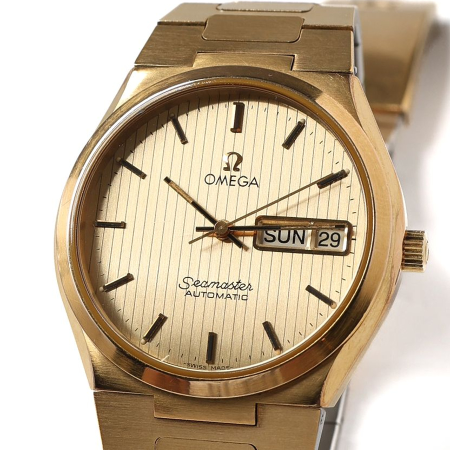 Omega Seamaster Daydate 35mm Ca 1980 Automatic Watch