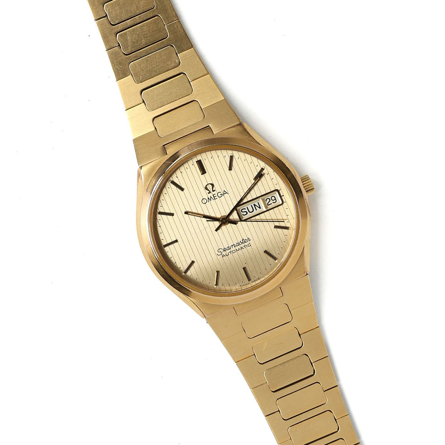 Omega Seamaster Daydate 35mm Ca 1980 Automatic Watch