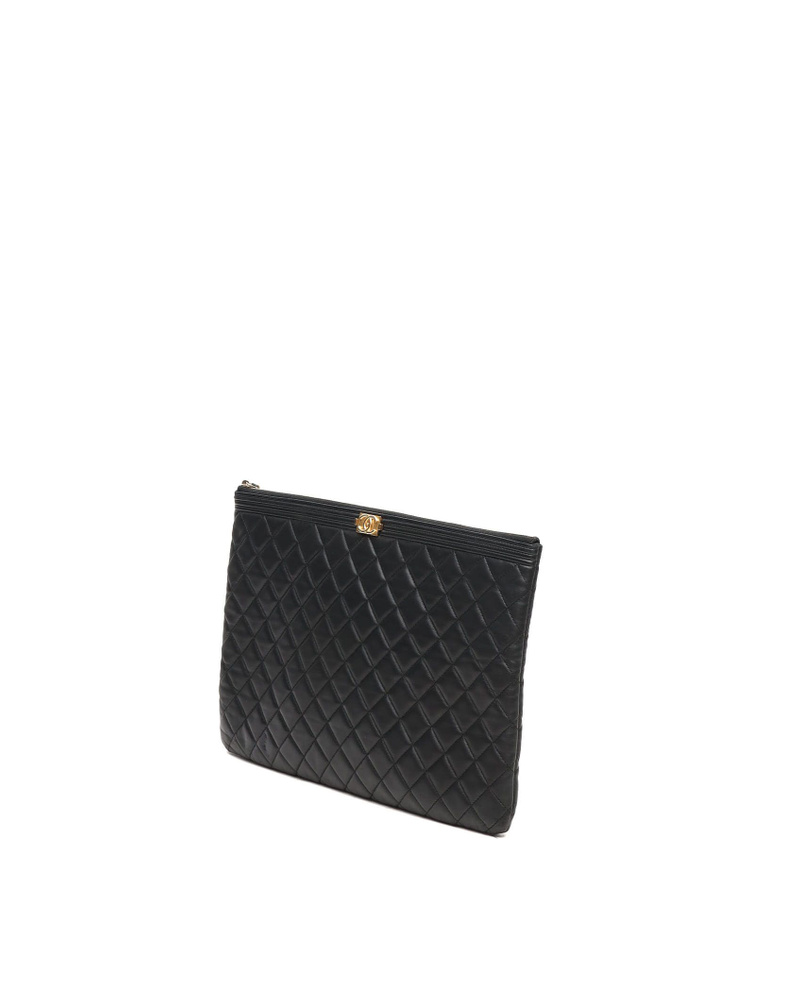 Chanel CC Boy Clutch Bag