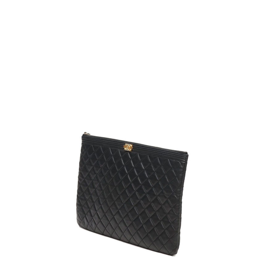 Chanel CC Boy Clutch Bag