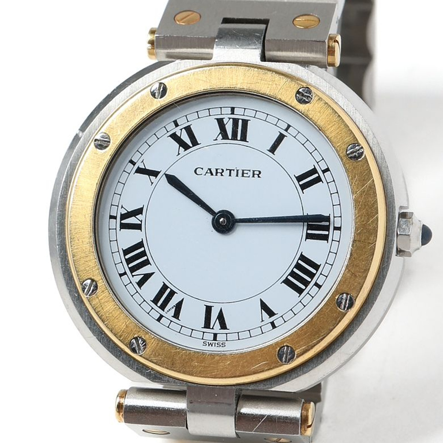 Cartier Santos Vendome 32mm Ca 1990 Quartz Watch