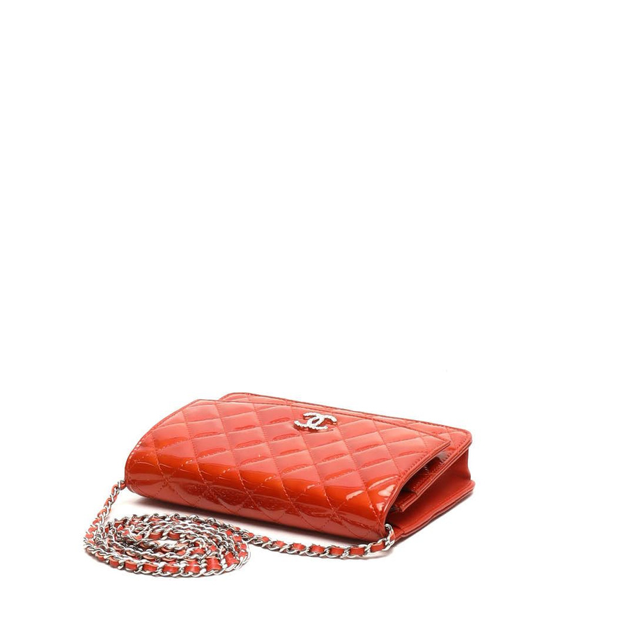 Chanel Classic Wallet On Chain Patent Bag