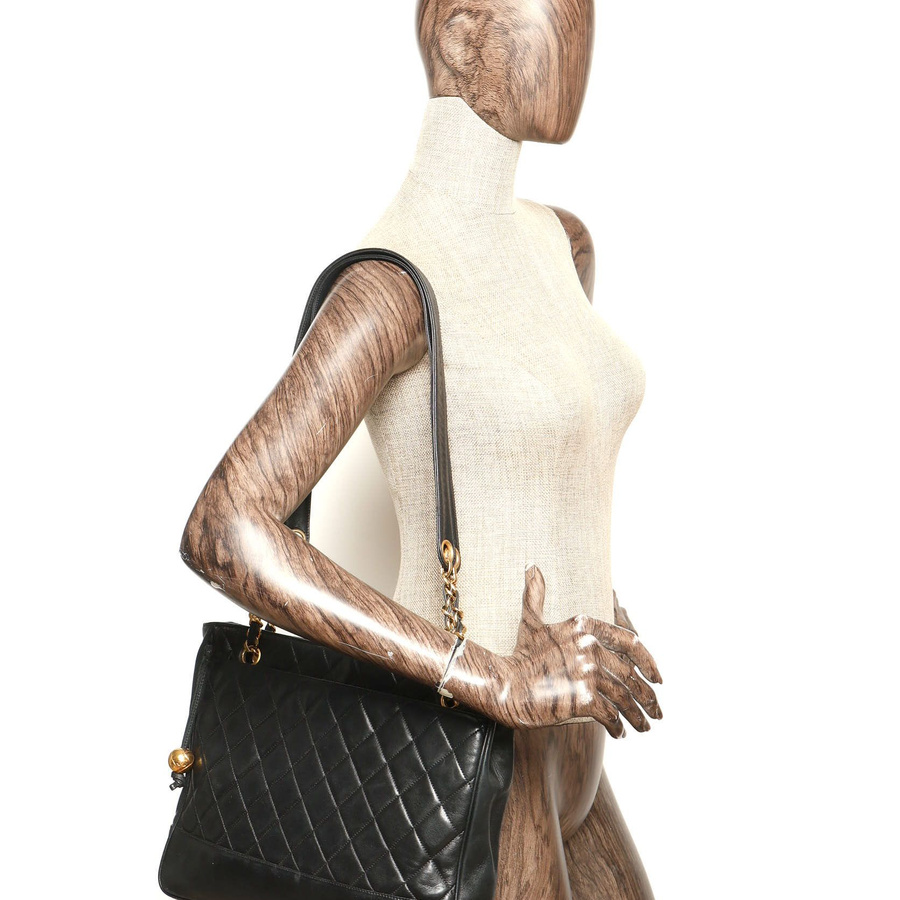 Chanel Quilted Tote Bag