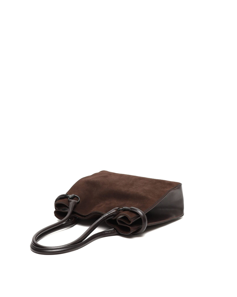 Gucci Suede Tote Bag