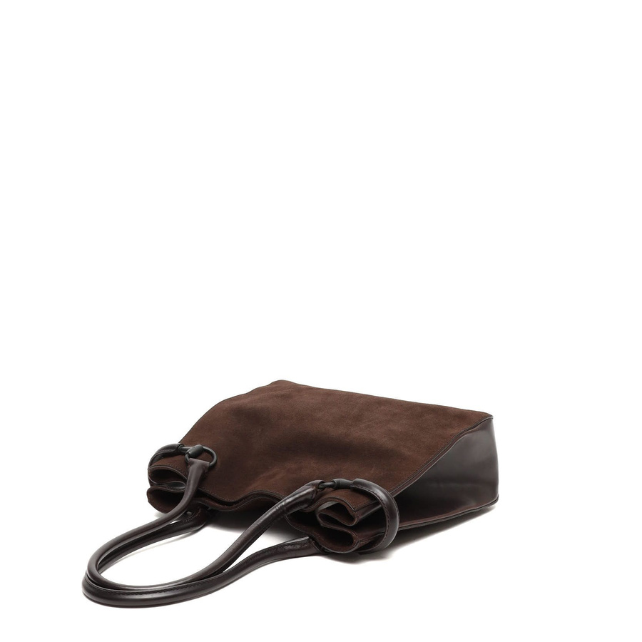 Gucci Suede Tote Bag