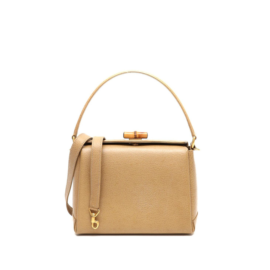 Gucci Vintage Bamboo Handbag