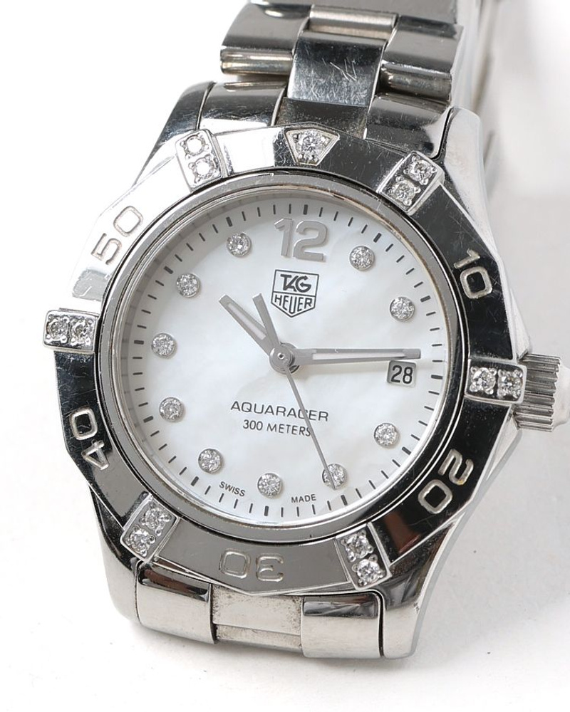 TAG Heuer Aquaracer 28mm 2007 Full Set Diamond Watch