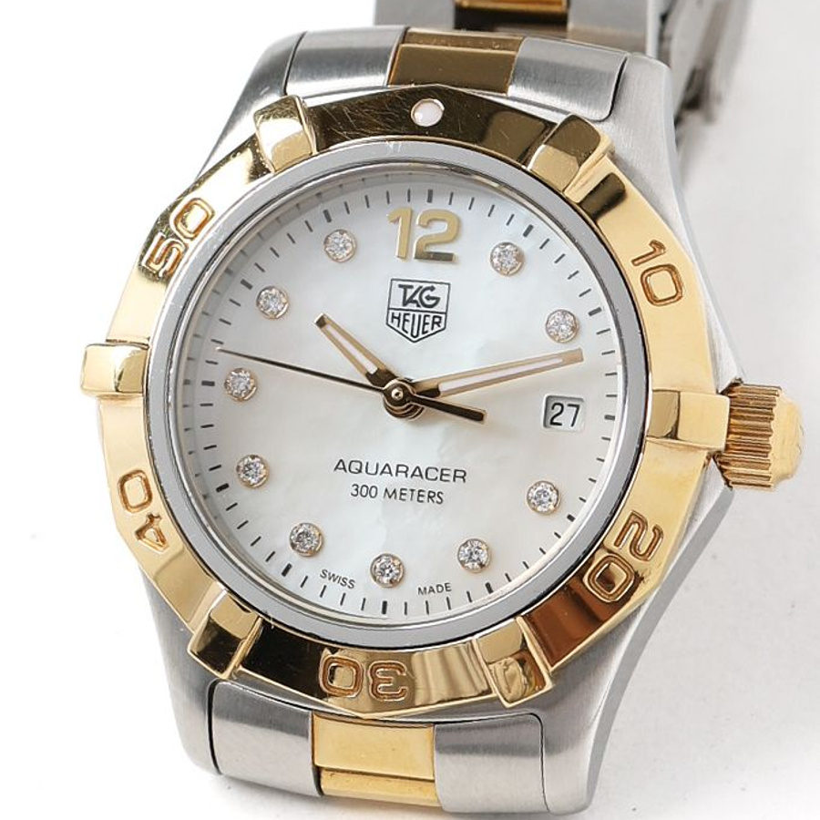 TAG Heuer Aquaracer 27mm Ca 2008 Diamond Watch