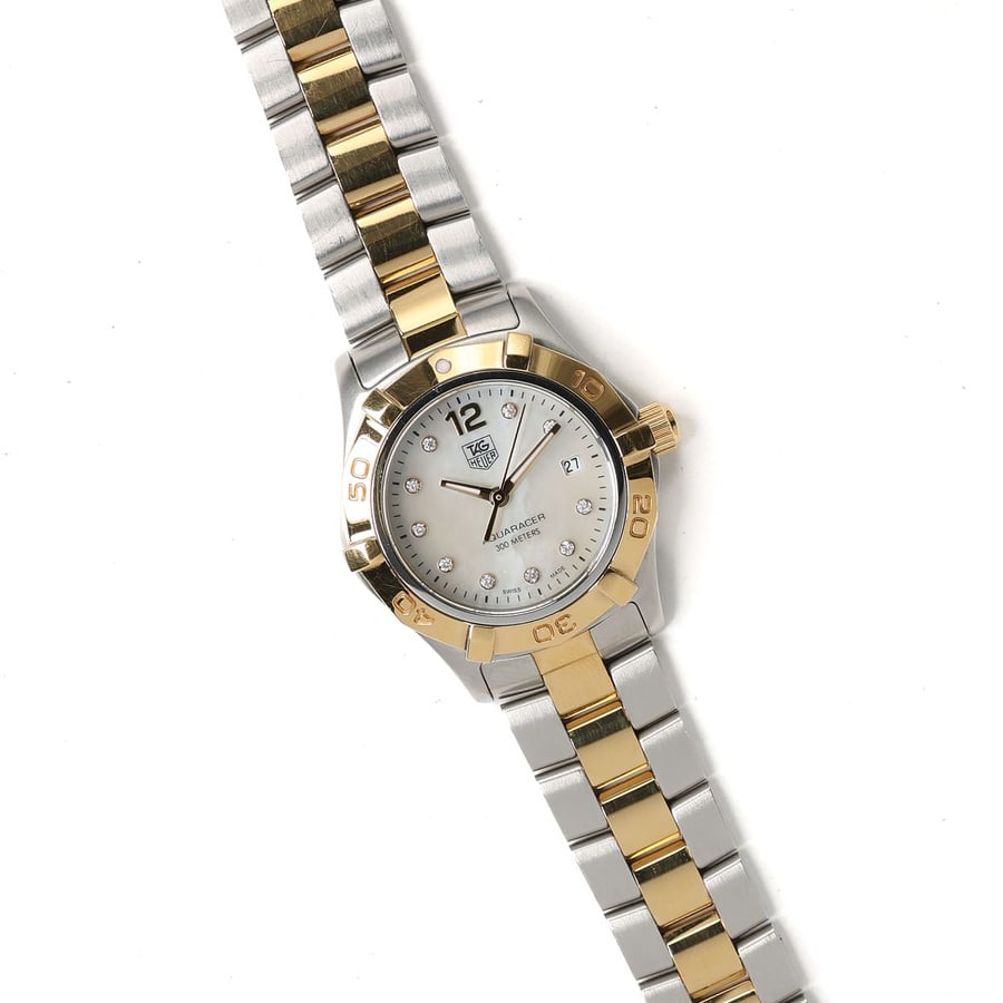 TAG Heuer Aquaracer 27mm Ca 2008 Diamond Watch