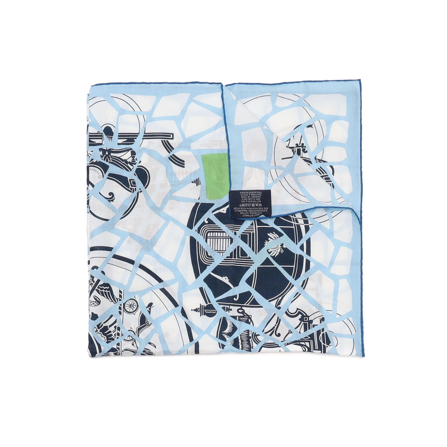 Hermès 70 Cotton Silk Scarf