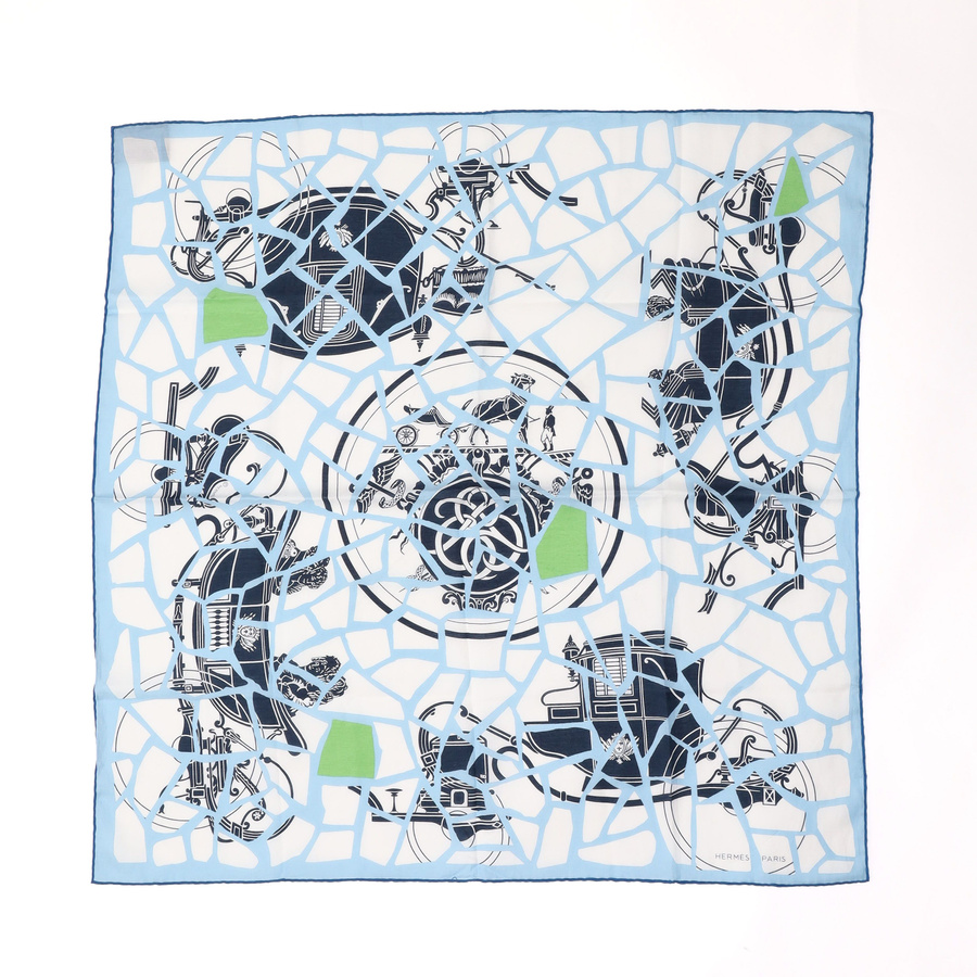 Hermès 70 Cotton Silk Scarf