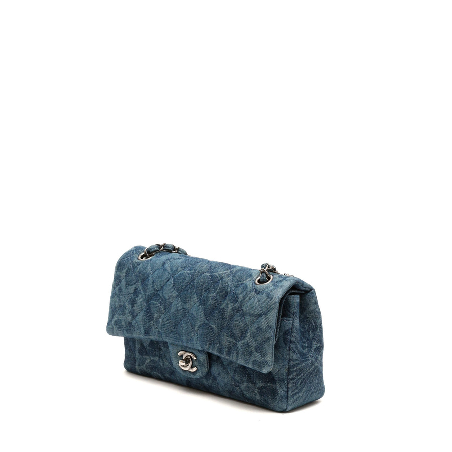 Chanel Classic Denim Medium Double Flap Bag