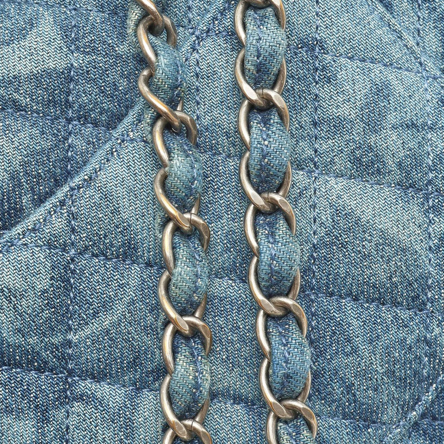 Chanel Classic Denim Medium Double Flap Bag