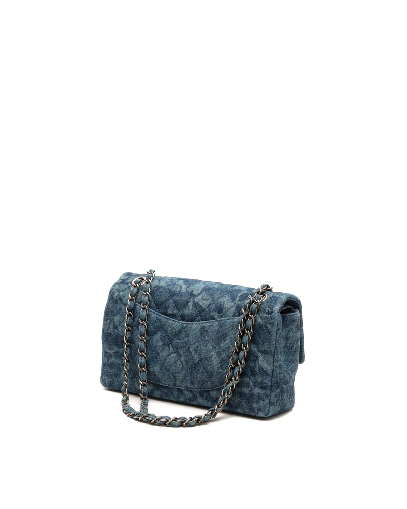Chanel Classic Denim Medium Double Flap Bag