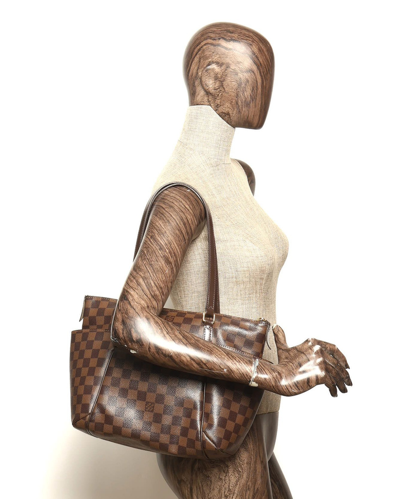 Louis Vuitton Damier Ebene Totally PM Tote Bag