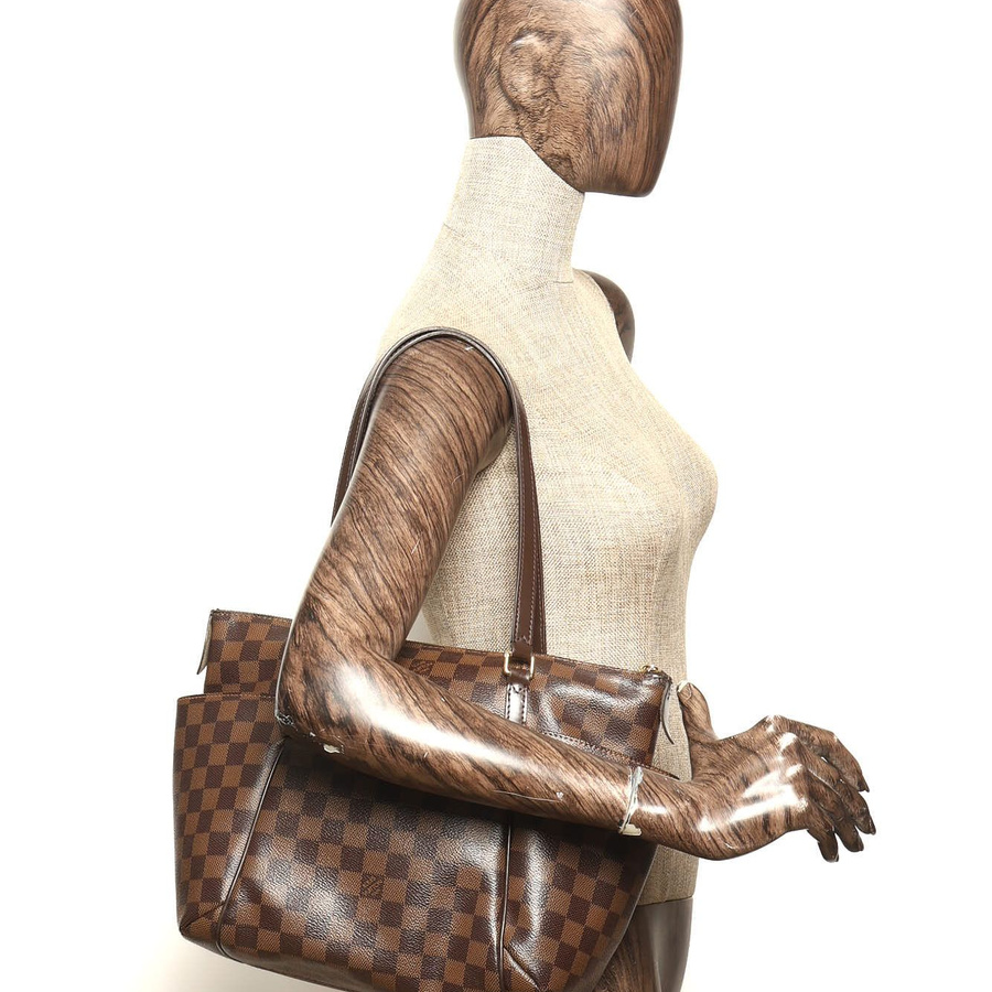 Louis Vuitton Damier Ebene Totally PM Tote Bag