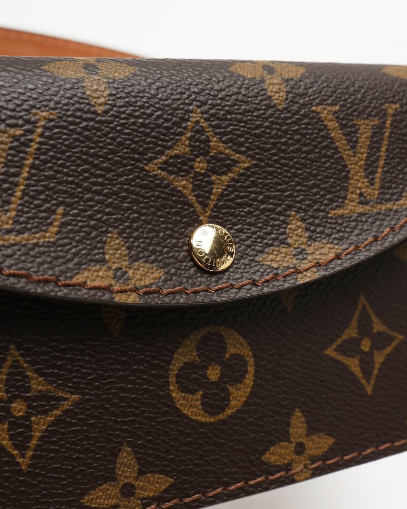 Louis Vuitton Monogram Santur Pochette Belt, Size 90