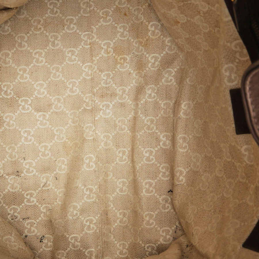 Gucci Suede Stirrup Bag