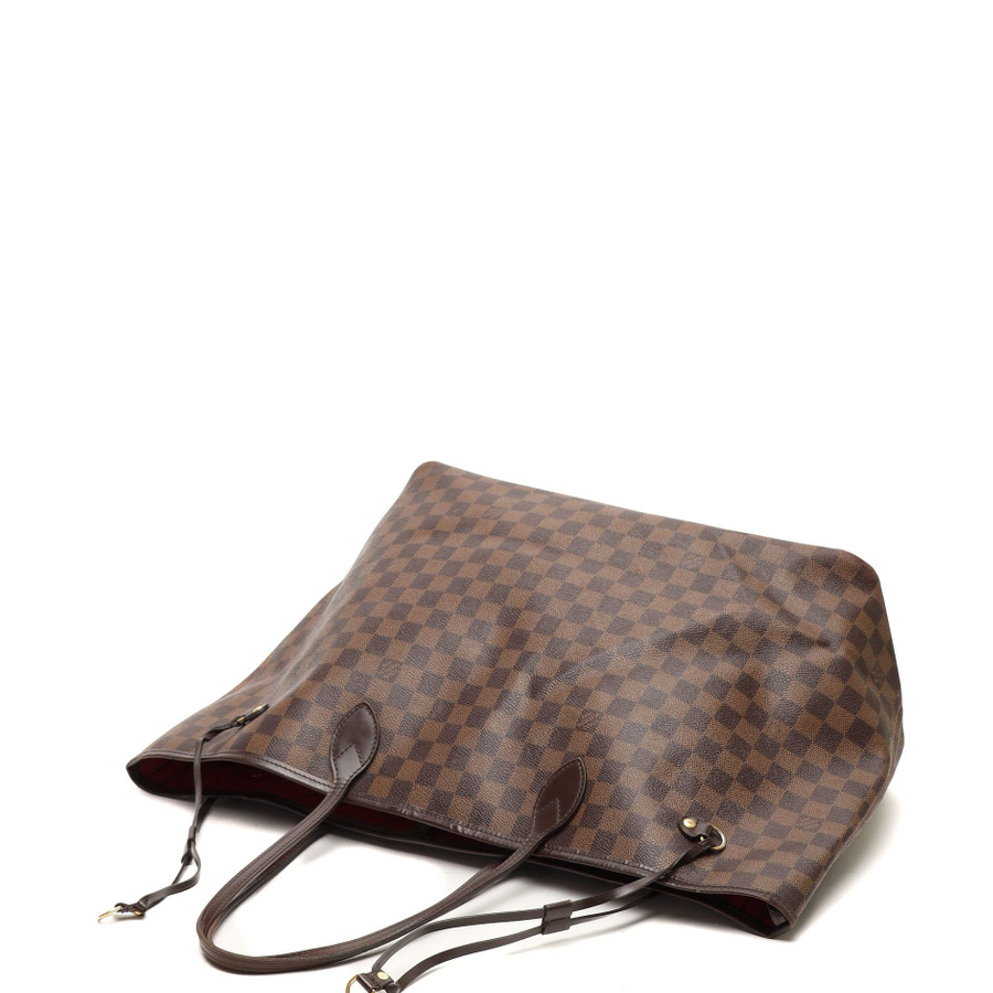 Louis Vuitton Damier Ebene Neverfull GM Tote Bag