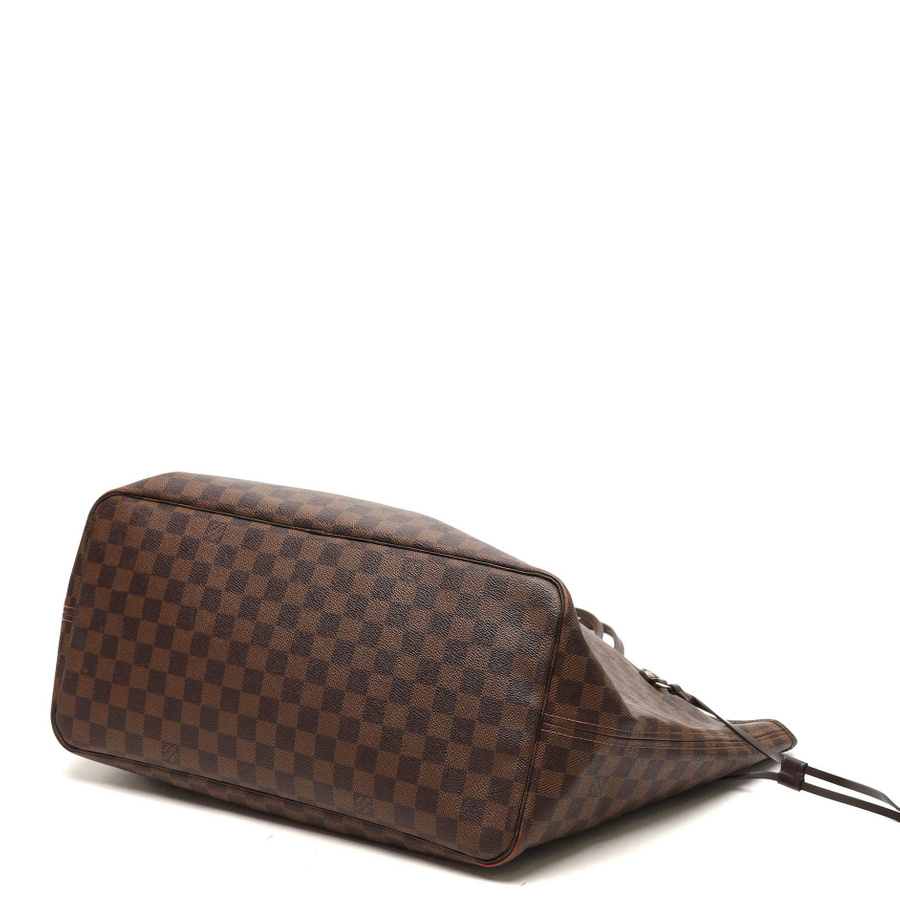 Louis Vuitton Damier Ebene Neverfull GM Tote Bag