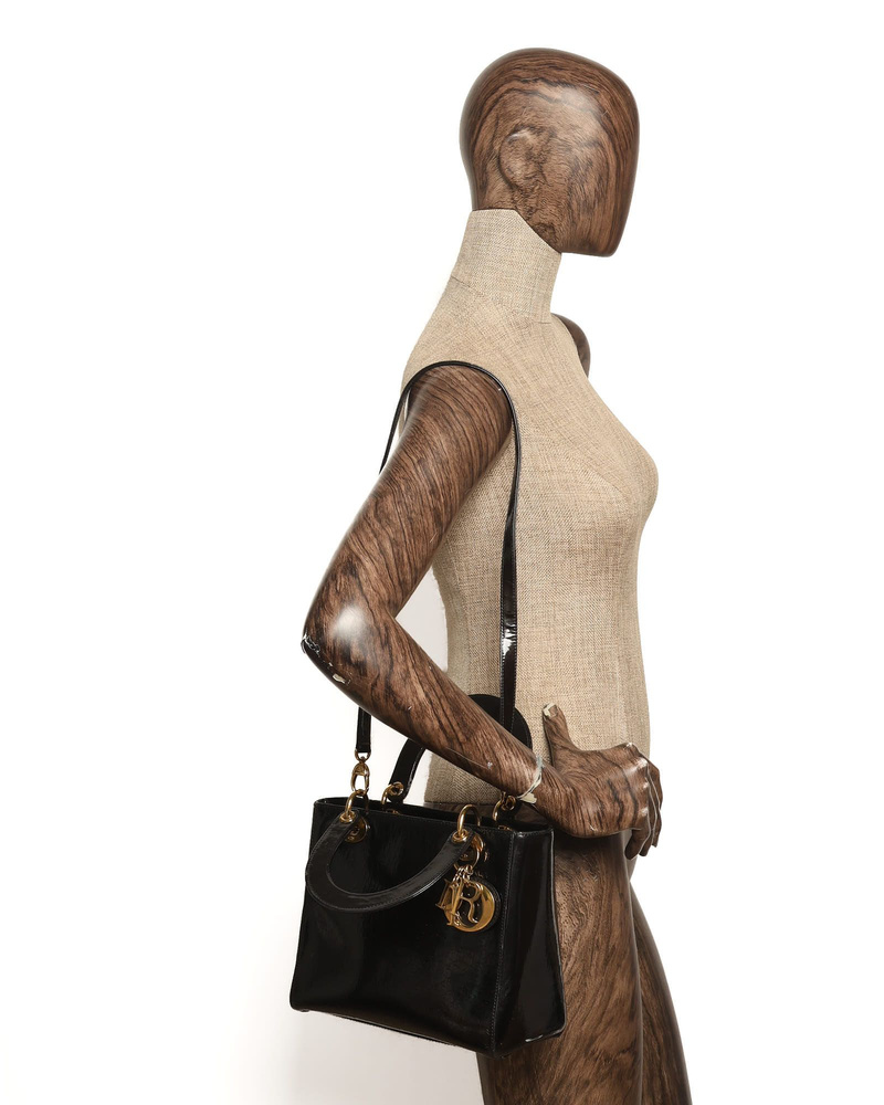 Christian Dior Diorissimo Lady Dior Tote Bag