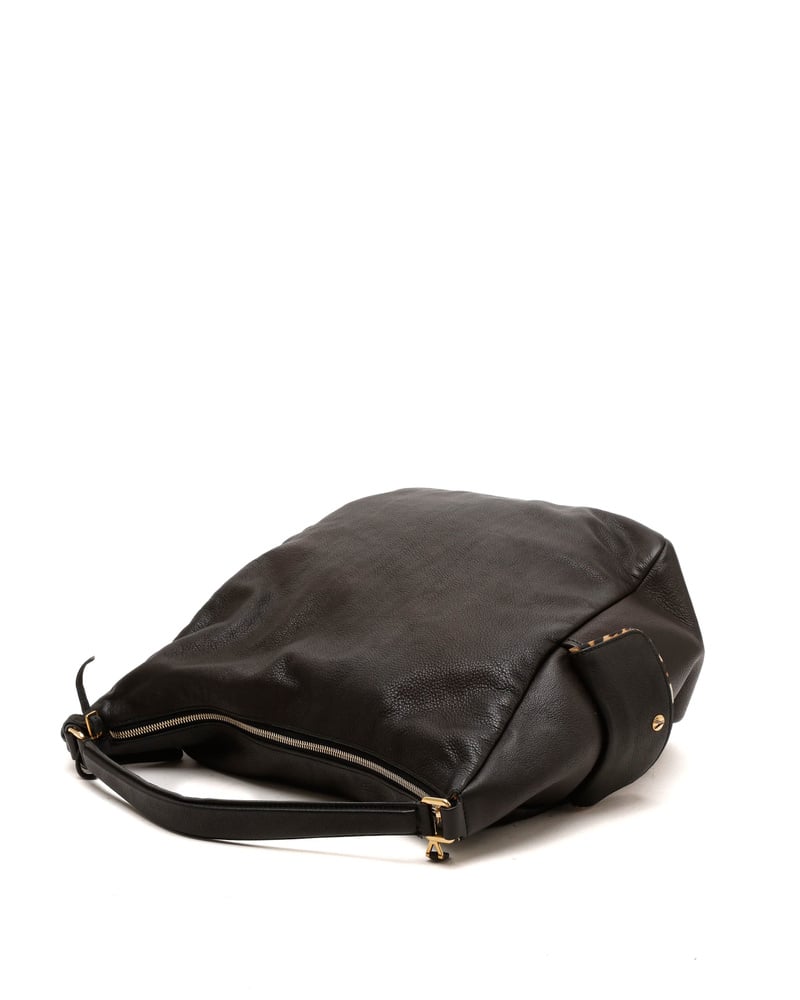 Saint Laurent Yves Leather Tote Bag