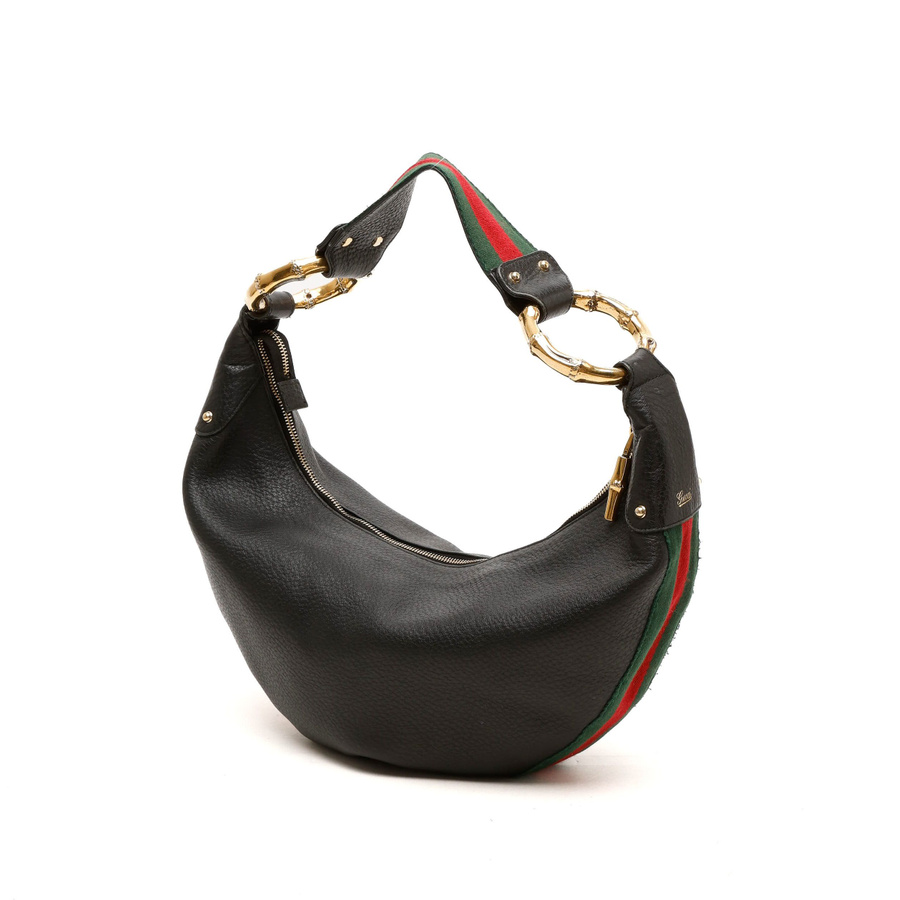 Gucci Bamboo Ring Hobo Bag