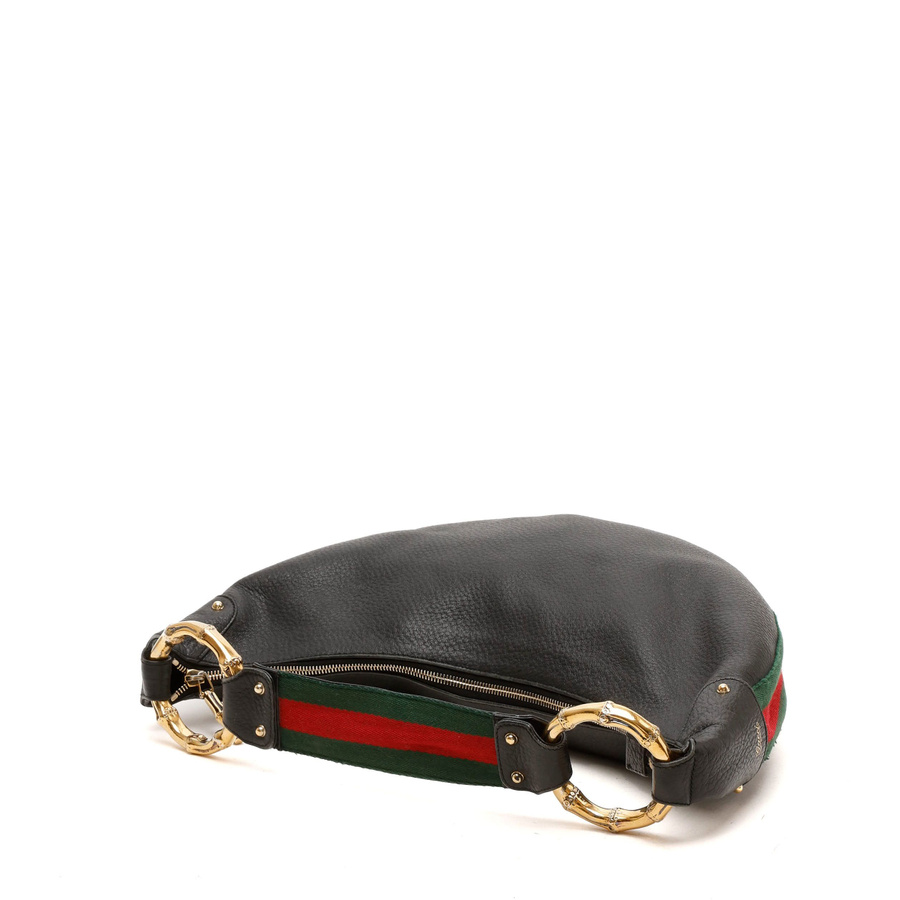 Gucci Bamboo Ring Hobo Bag