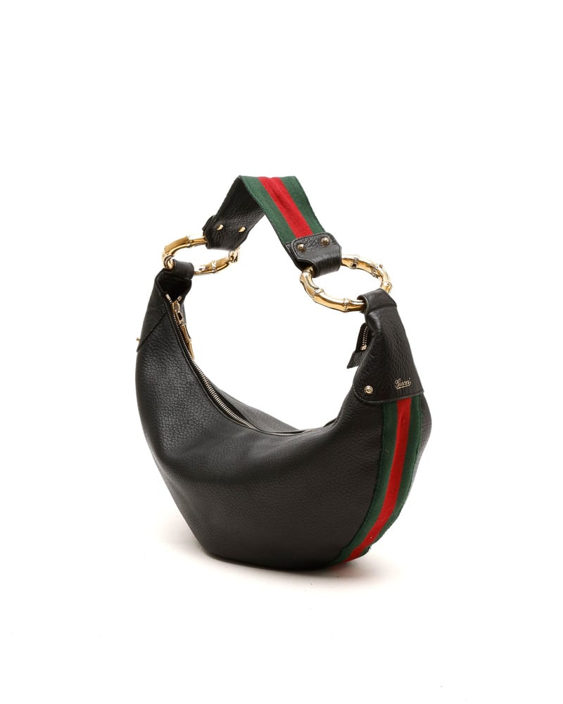 Gucci Bamboo Ring Hobo Bag
