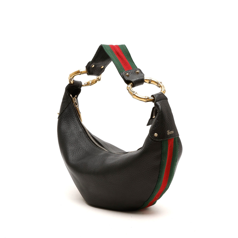 Gucci Bamboo Ring Hobo Bag
