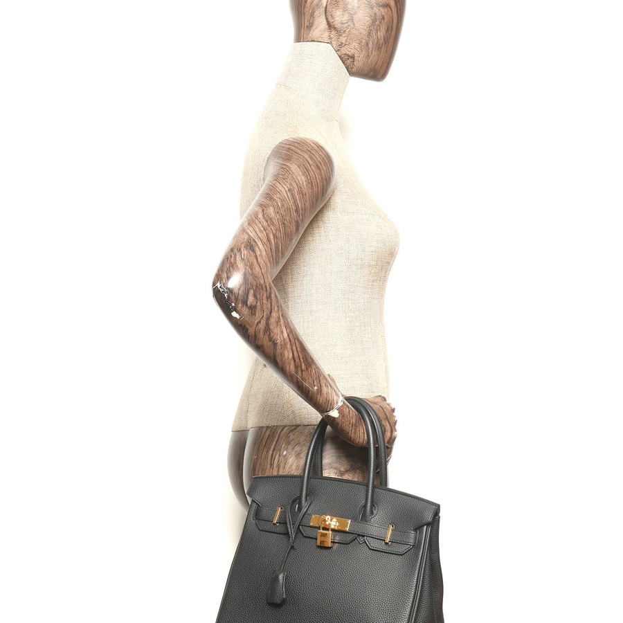 Hermès Hermes Birkin 30 Togo Noir Bag