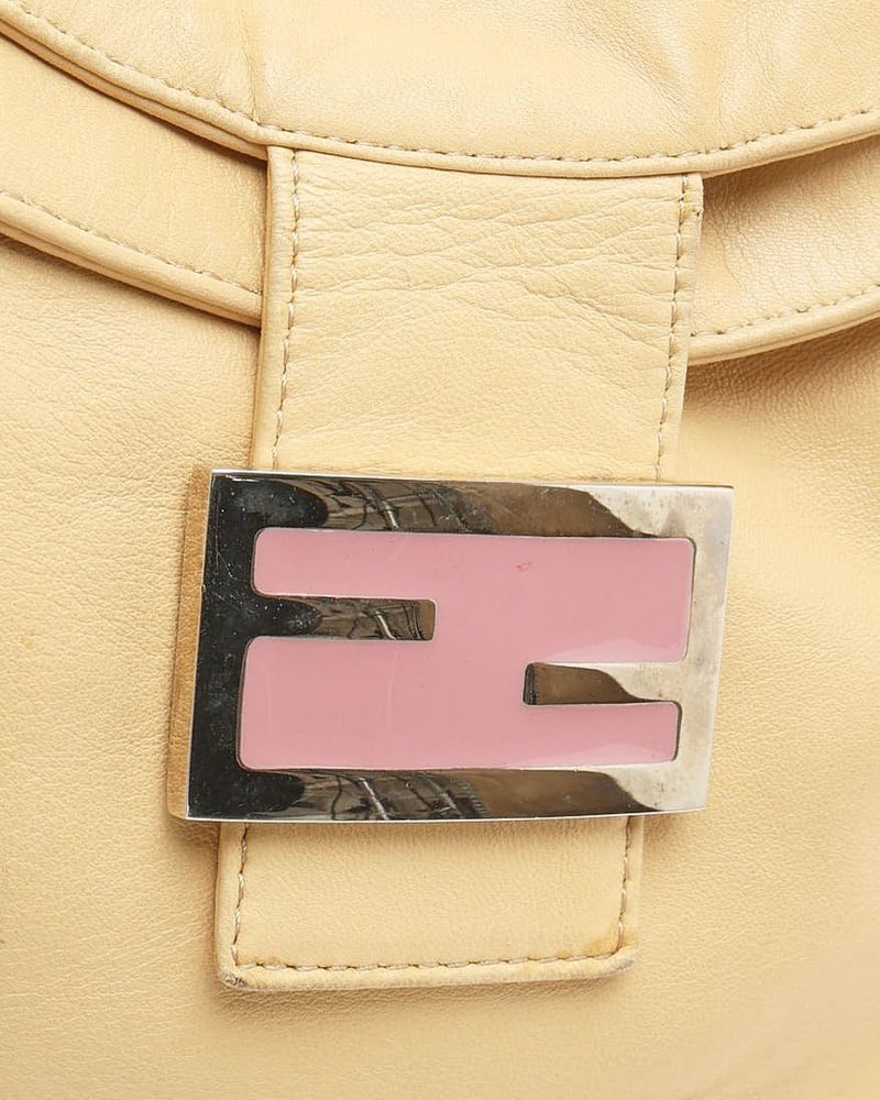 Fendi Fold Over Baguette Bag