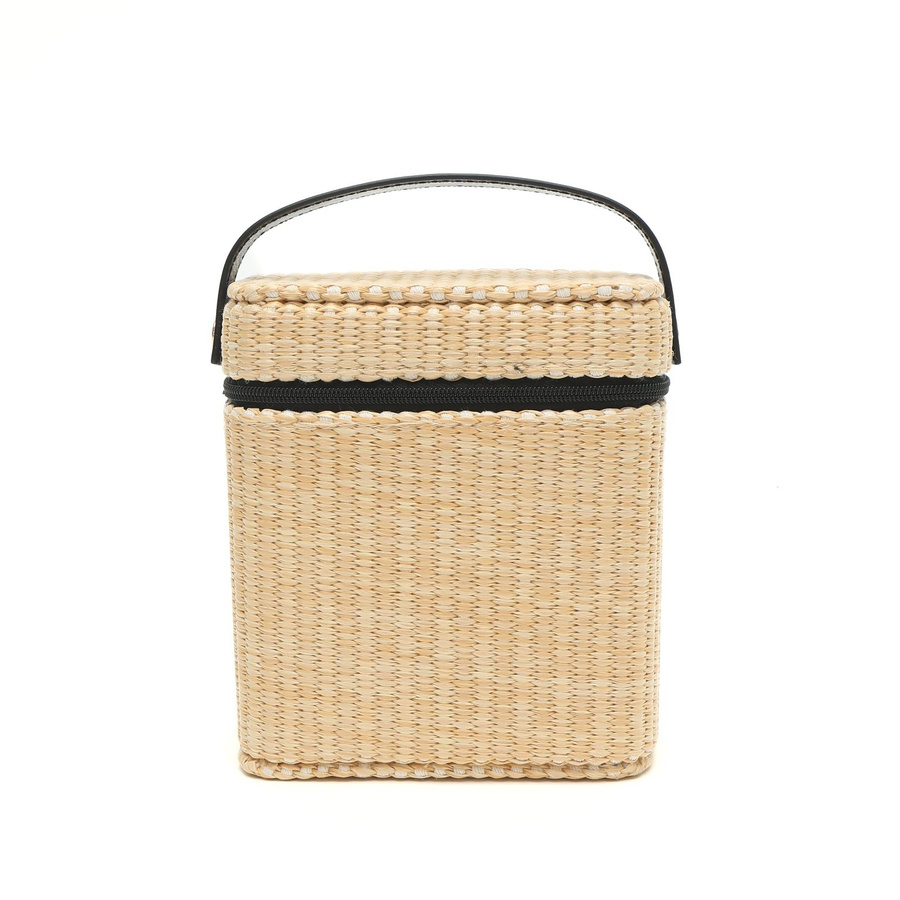 Chanel Novelty Raffia Pouch