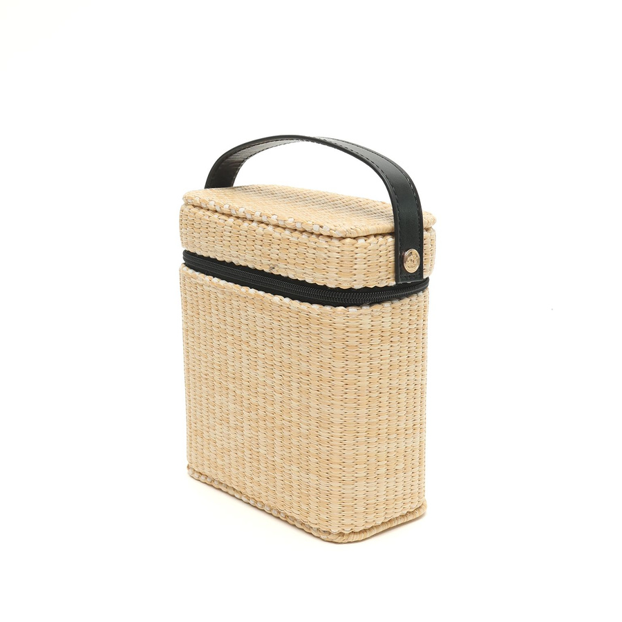 Chanel Novelty Raffia Pouch