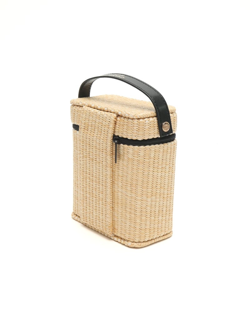 Chanel Novelty Raffia Pouch