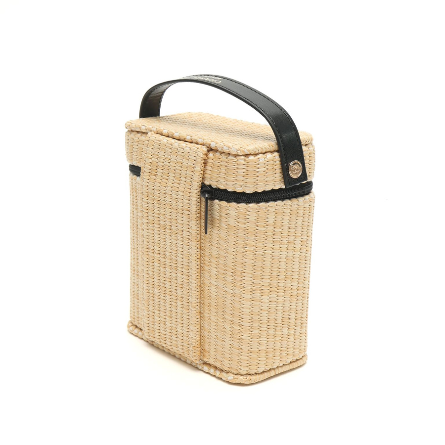 Chanel Novelty Raffia Pouch
