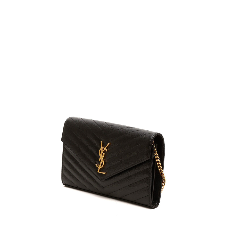 Saint Laurent Classic Cassandre Chain Wallet