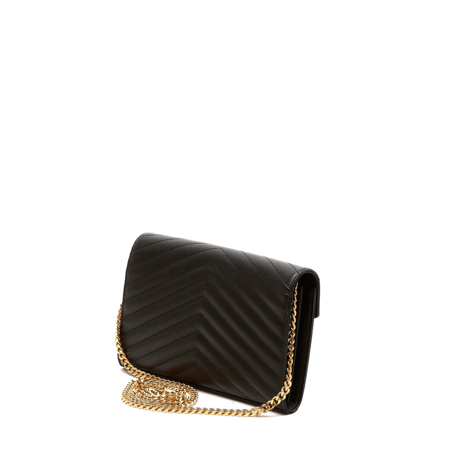 Saint Laurent Classic Cassandre Chain Wallet