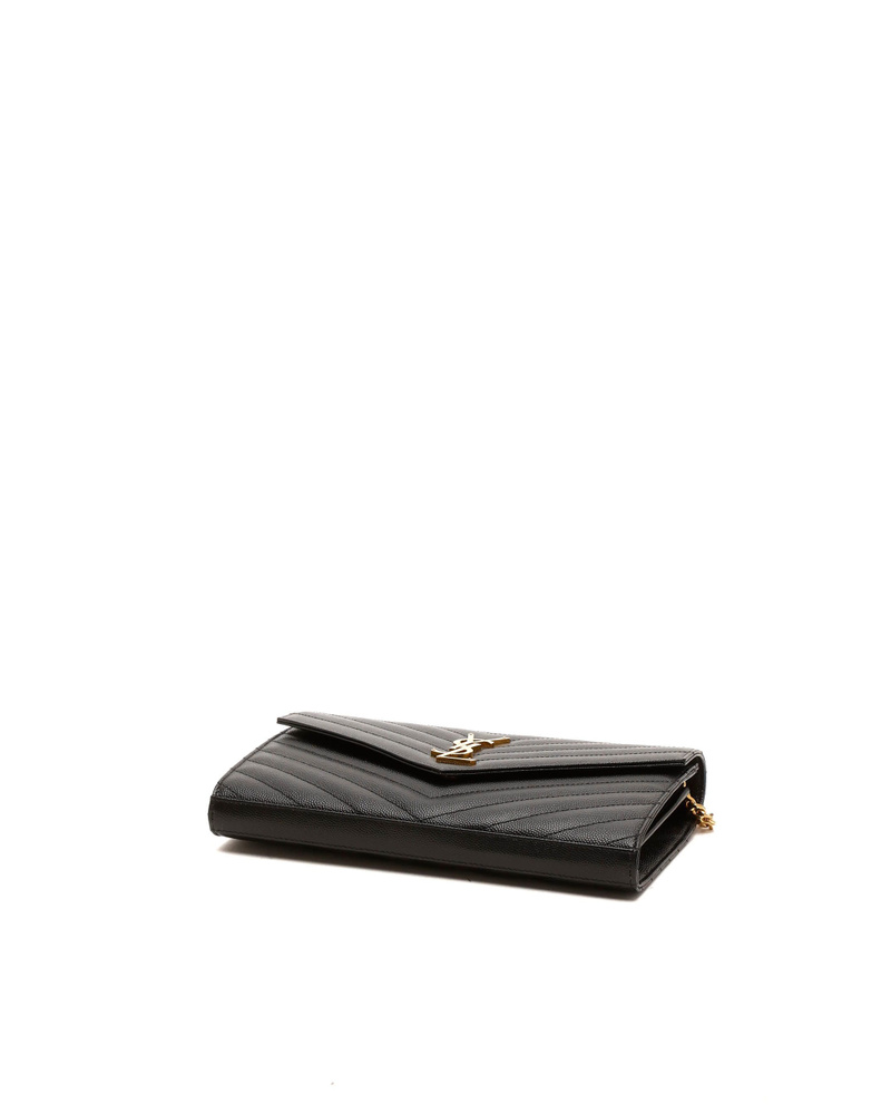 Saint Laurent Classic Cassandre Chain Wallet