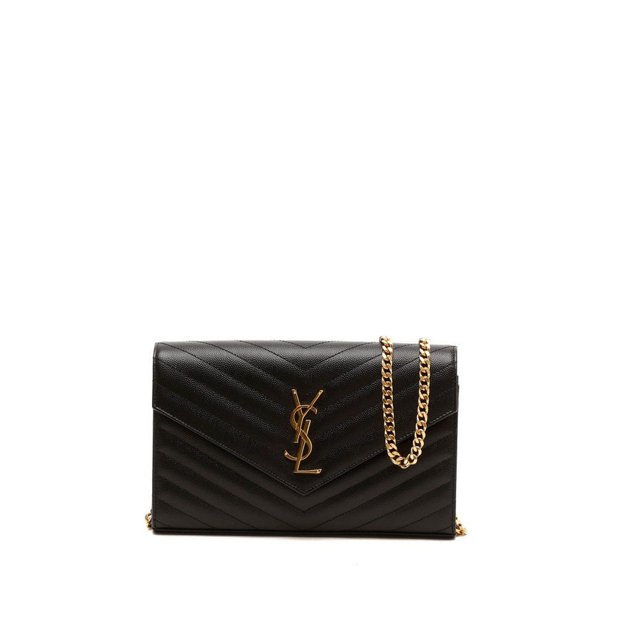 Saint Laurent Classic Cassandre Chain Wallet