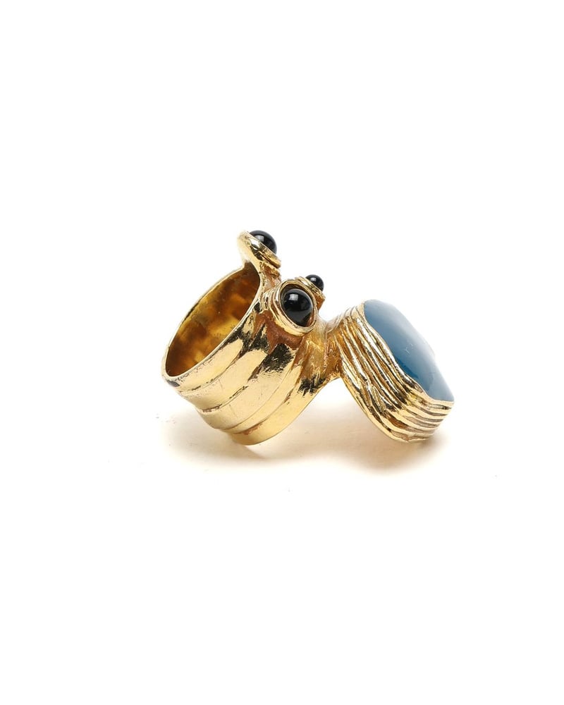 Saint Laurent Vintage Stone Ring
