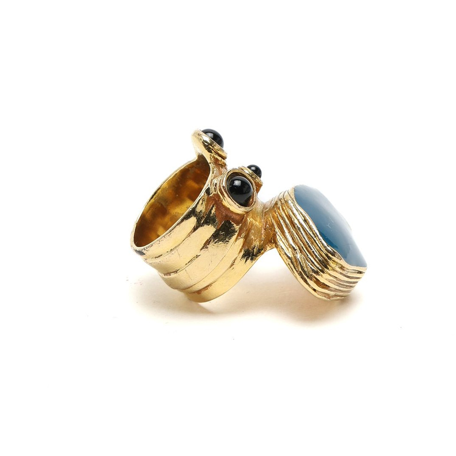 Saint Laurent Vintage Stone Ring