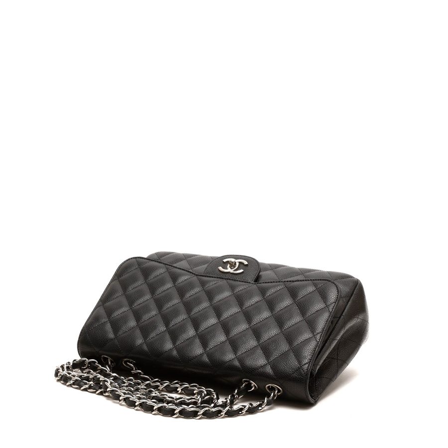 Chanel Classic Caviar Jumbo Single Flap Bag