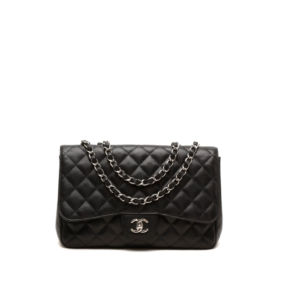 Chanel Classic Caviar Jumbo Single Flap Bag