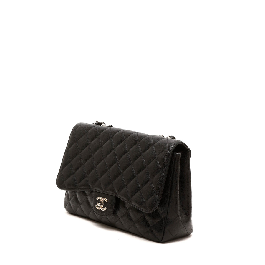 Chanel Classic Caviar Jumbo Single Flap Bag