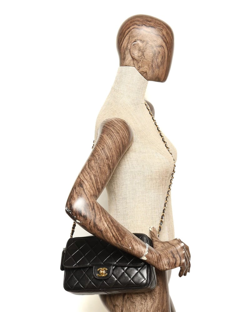 Chanel 1997s CC Quilted Camera Bag