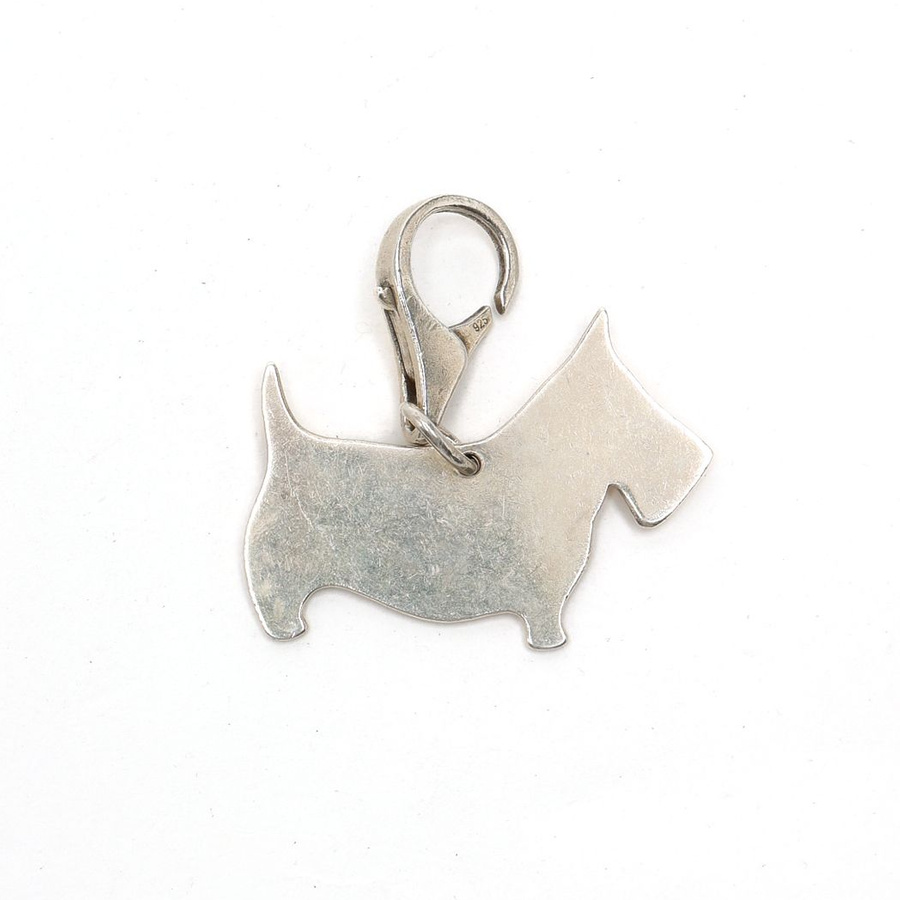 Tiffany & Co Silver Dog Charm